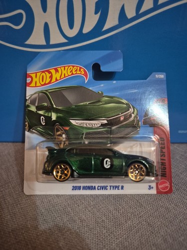 Hot wheels 2018 hinda civic - hot,