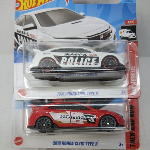 Hot wheels 2018 honda civic - hot,