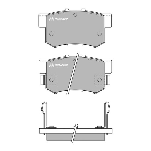 Brake pads set for honda - set,