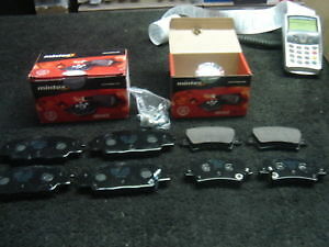 Front rear brake pads mintex - rear,