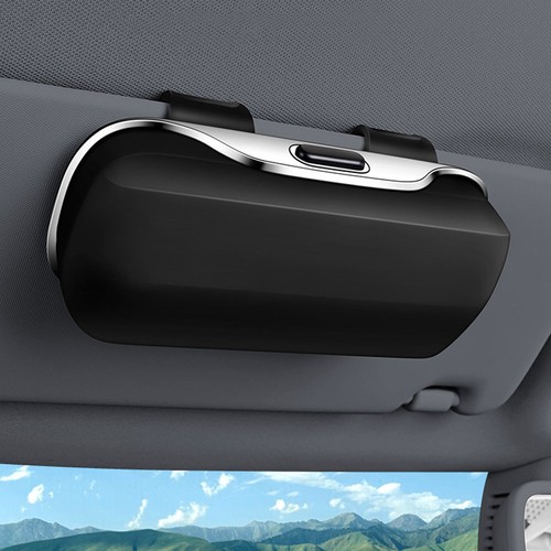 Car press type eyeglasses case - car,