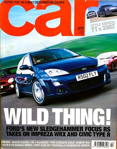 Car magazine oct 2002 ford - car,