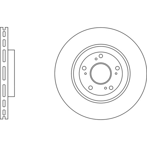 Brake discs vented - brake, for