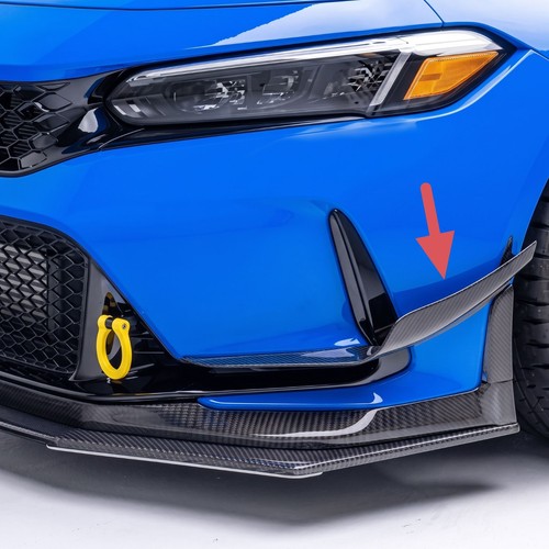 Carbon fiber front bumper - carbon,