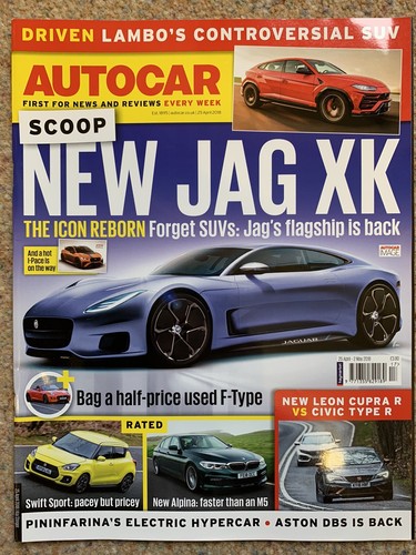 Autocar 25th april 2018 jag - autocar,