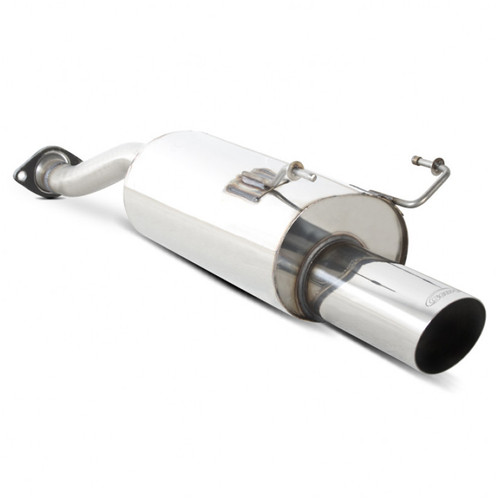 Scorpion rear silencer - rear, +
